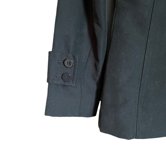 3‎ for $30! Merona black button up coat - Picture 9 of 9